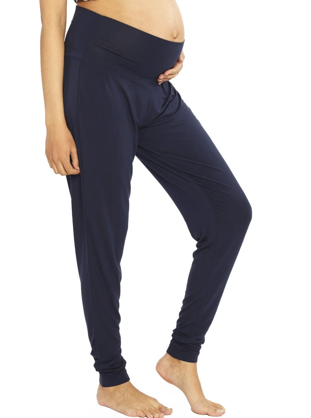 Ruby Joy "The Best Seller" Bamboo Pants - Navy maternity comfortable pants (189030531093)
