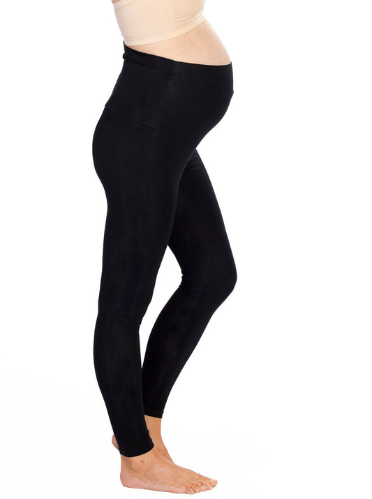 Main view - High Waist Band Maternity Legging - Black (4694387261534)